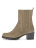 Gabor Leder-Stiefeletten in Beige