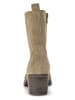 Gabor Leder-Stiefeletten in Beige