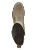 Gabor Leder-Stiefeletten in Beige