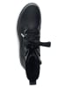 Gabor Leder-Boots in Schwarz