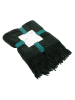 Homla Wohndecke "Chenille" in Grün - (L)170 x (B)130 cm - (L)170 x (B)130 cm