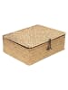 Homla Kist "Talulah" beige - (B)25 x (H)8 x (D)20 cm