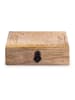 Homla Kist "Sombre" beige - (B)22 x (H)8 x (D)14 cm