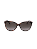 Jimmy Choo Damskie okulary przeciwsłoneczne w kolorze jasnobrązowym