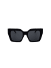 Jimmy Choo Damskie okulary przeciwsłoneczne w kolorze czarnym
