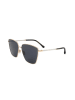 Jimmy Choo Damen-Sonnenbrille in Gold/ Dunkelblau