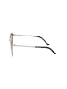 Jimmy Choo Damen-Sonnenbrille in Gold/ Dunkelblau