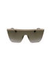Jimmy Choo Damskie okulary przeciwsłoneczne w kolorze złotym