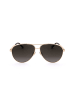 Jimmy Choo Damen-Sonnenbrille in Gold/ Schwarz