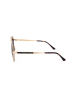 Jimmy Choo Damen-Sonnenbrille in Gold/ Schwarz