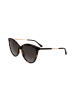 Jimmy Choo Dameszonnebril havana/goudkleurig