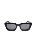 Jimmy Choo Damskie okulary przeciwsłoneczne w kolorze czarnym