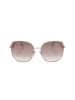 Jimmy Choo Damen-Sonnenbrille in Gold/ Rosa