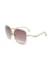 Jimmy Choo Damen-Sonnenbrille in Gold/ Rosa