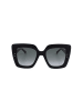 Jimmy Choo Damskie okulary przeciwsłoneczne w kolorze czarnym