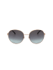 Jimmy Choo Dameszonnebril goudkleurig/donkerblauw