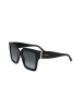 Jimmy Choo Damskie okulary przeciwsłoneczne w kolorze czarnym