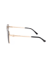 Jimmy Choo Damen-Sonnenbrille in Gold/ Dunkelblau
