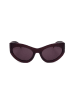 Missoni Dameszonnebril auberginekleurig/zwart