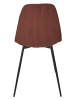 Ethnical Life 4-delige set: eetkamerstoelen "Scott" oranje - (B)45 x (H)85 x (D)54 cm