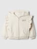 GAP Sweatjacke in Creme