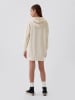 GAP Hoodiekleid in Creme