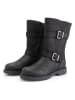 TRAVELIN' Leder-Boots "Barstad" in Schwarz
