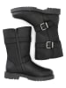 TRAVELIN' Leder-Boots "Barstad" in Schwarz