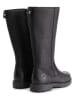 TRAVELIN' Leder-Stiefel "Brusand" in Schwarz