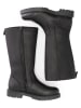 TRAVELIN' Leder-Stiefel "Brusand" in Schwarz