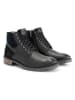 TRAVELIN' Leren boots "Harrington" zwart