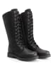 TRAVELIN' Leder-Stiefel "Krossberg" in Schwarz
