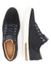 TRAVELIN' Leder-Sneakers "Oakham" in Dunkelblau