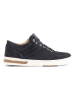 TRAVELIN' Leder-Sneakers "Oakham" in Dunkelblau