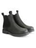TRAVELIN' Leder-Chelsea-Boots "Risor" in Schwarz