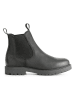 TRAVELIN' Leder-Chelsea-Boots "Risor" in Schwarz