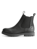 TRAVELIN' Leder-Chelsea-Boots "Risor" in Schwarz
