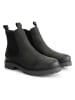 TRAVELIN' Leder-Chelsea-Boots "Risor" in Schwarz