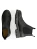 TRAVELIN' Leren chelseaboots "Risor" zwart