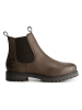 TRAVELIN' Leder-Chelsea-Boots "Risor" in Braun