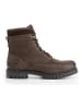 TRAVELIN' Leder-Boots "Storasund" in Braun