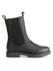 TRAVELIN' Leren chelseaboots "Suldal" zwart