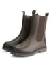 TRAVELIN' Leren chelseaboots "Suldal" bruin