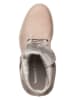 Timberland Leder-Boots "Keninstin" in Beige