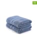 Elizabed 2-delige set: badhanddoeken blauw