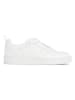 CALVIN KLEIN JEANS Leder-Sneakers in Weiß