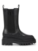 CALVIN KLEIN JEANS Leren chelseaboots zwart