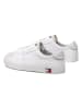 Tommy Hilfiger Shoes Leder-Sneakers in Weiß/ Beige