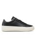 Tommy Hilfiger Shoes Leder-Sneakers in Schwarz/ Weiß