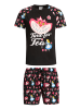 Nastrovje Potsdam Pyjama in Schwarz